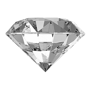 White diamond PNG image-6702
